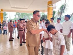 Wakili Sumbar di Seri Nasional IGC 2026, 21 Atlet Muda Sontang Putra FC Dilepas Sekda Pasbar