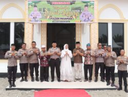 Kapolres Pasaman Barat Resmikan Musala Darul Agung di Mako Polsek Pasaman