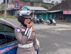 Satlantas Polres Pasbar Imbau Masyarakat Disiplin Berlalu Lintas, Tekankan Keselamatan Pengguna Jalan